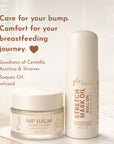 The Care Ritual Duo | Stretch Mark Relief + Nipple Care