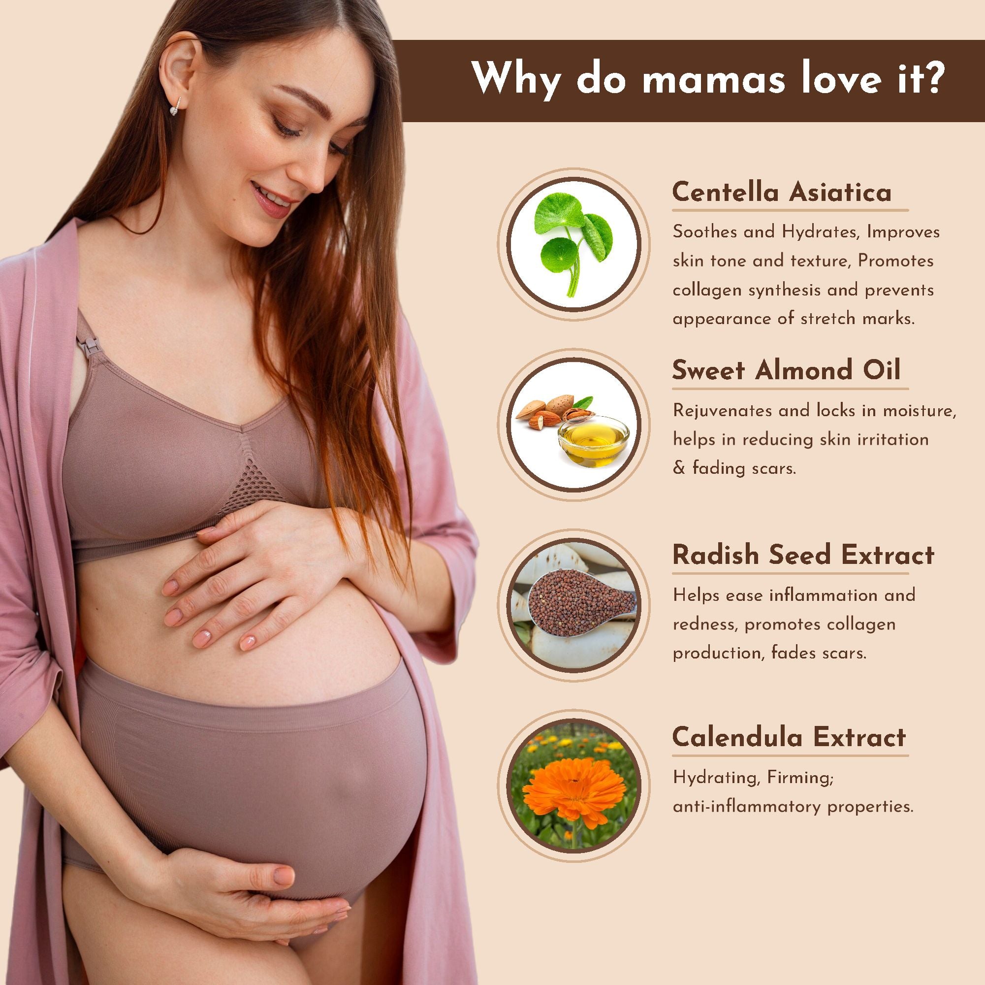 Nourishing Belly Oil | Pregnancy Stretch Mark Oil - Glo Mama