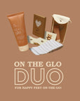 ‘On The GLO’ DUO | Compression Stockings + Foot Pain & Swell Relief Cream for Pregnancy