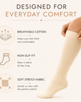 ‘On The Glo’ Compression Stockings for Pregnancy | 20–30 mmHg Support for Swelling, Leg Pain & Varicose Veins