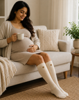 ‘On The Glo’ Compression Stockings for Pregnancy | 20–30 mmHg Support for Swelling, Leg Pain & Varicose Veins