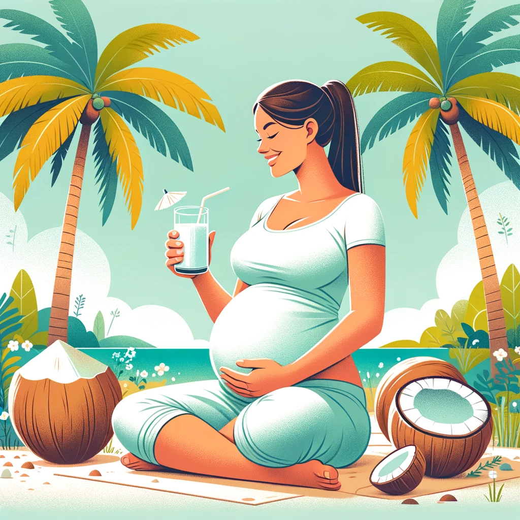 Benefits of Coconut Water in Pregnancy Explained - Glo Mama