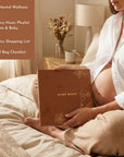GLO Mama BUMP BOOK | دفتر يوميات الحمل للأمهات الحوامل | متتبع أسبوعي، كتاب ذكريات الطفل وتذكار