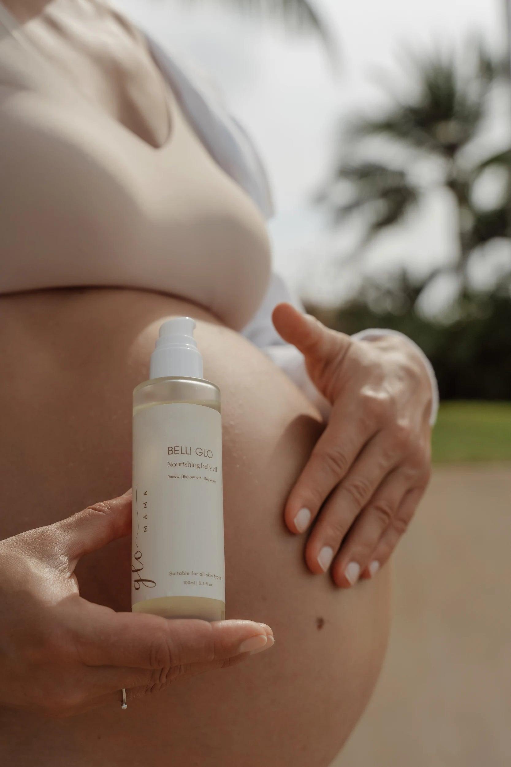 belly oil pregnancy